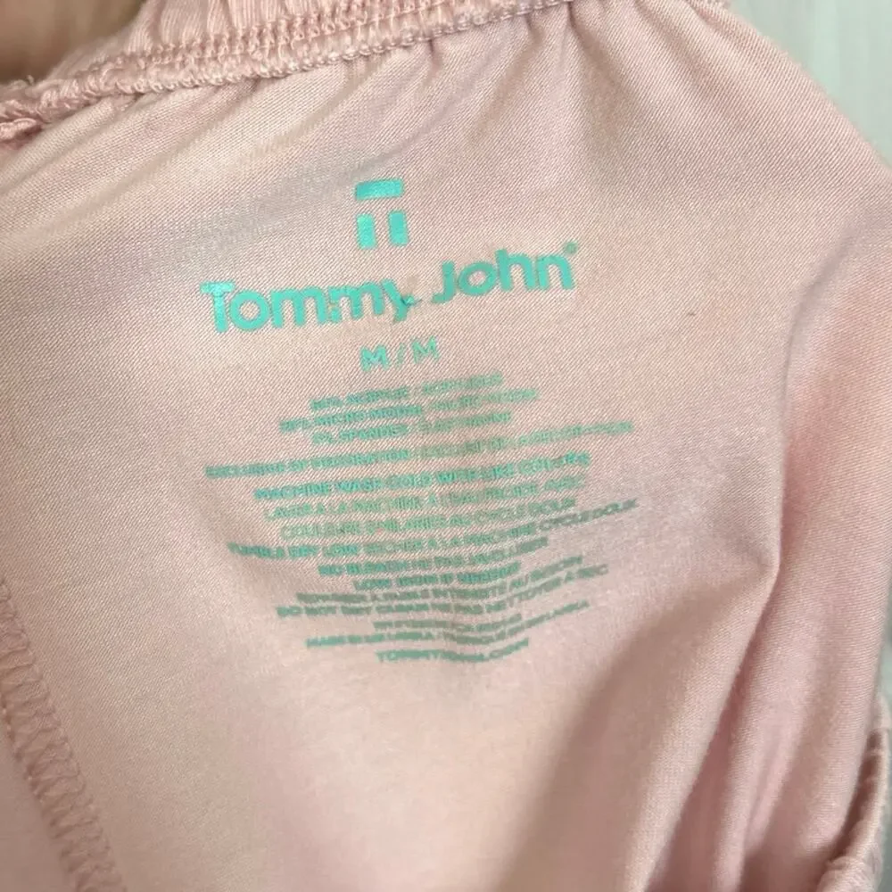 Tommy John Pink Downtime Super Soft Downtime Shorts Size Medium